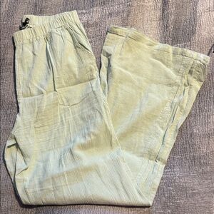 Nasty Gal Mint Wide Leg Pants